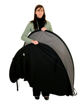 Lastolite Collapsible 1.5x1.8m black/grey 