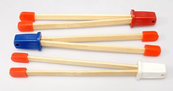 Kood Bamboo Print Tongs (Set of 3) 