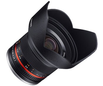 Samyang 12mm f2 Samsung NX black 
