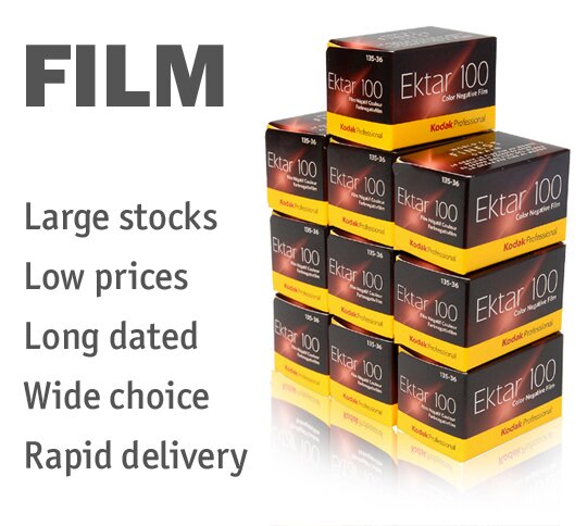 Huge range of photo films at low prices